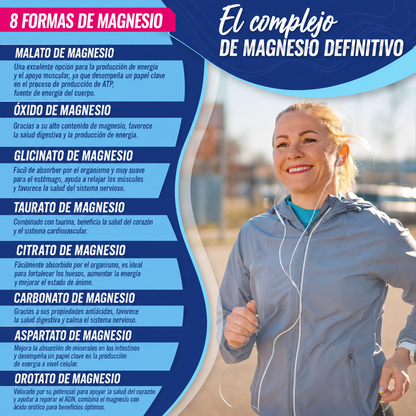 Magnesio Complex 1000mg | 90 capsulas