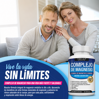 Magnesio Complex 1000mg | 90 capsulas