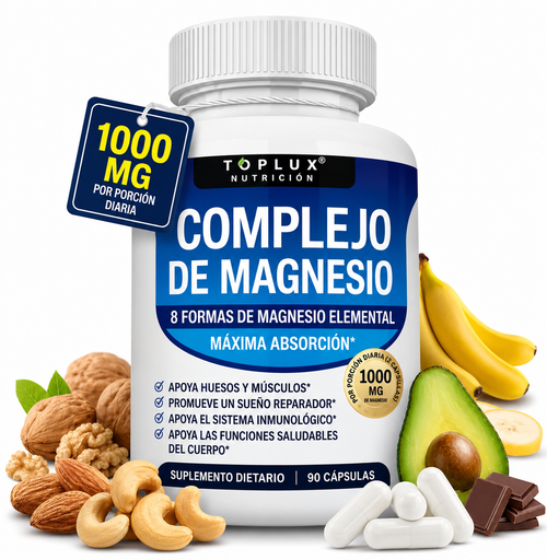 Magnesio Complex 1000mg | 90 capsulas